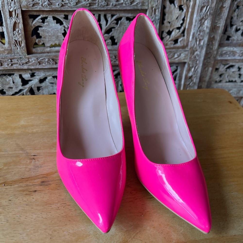 Hot Pink Women's Pumps